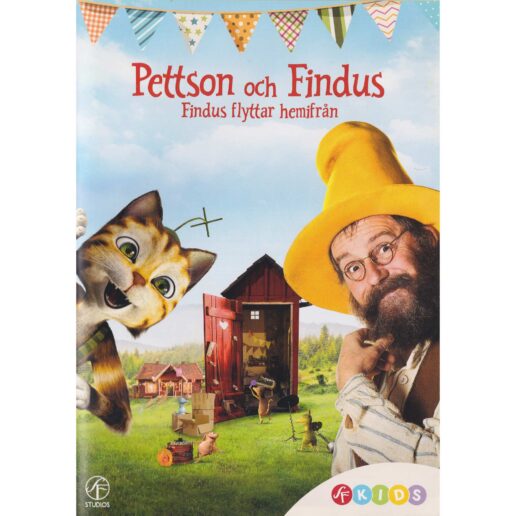Pettson och Findus Findus flyttar hemifrån DVD (Begagnad)