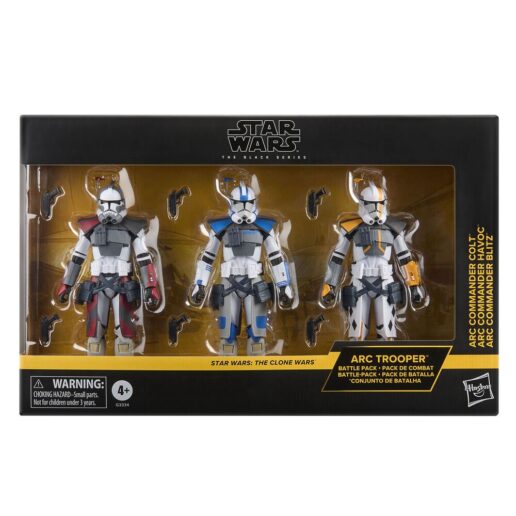 Star Wars The Black Series Star Wars The Clone Wars set 3 figures 15cm