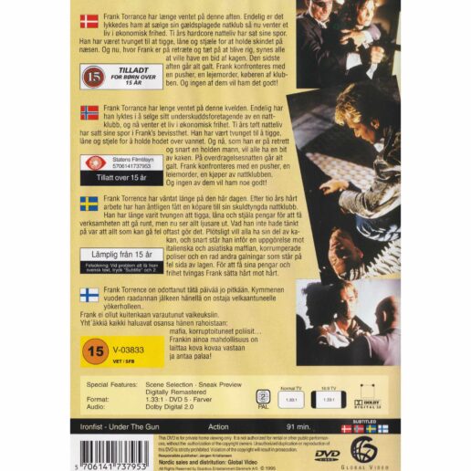 Ironfist Under the Gun DVD (Begagnad)
