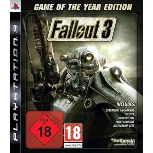 Fallout 3 Game of the Year Edition Playstation 3 PS3 Essentials