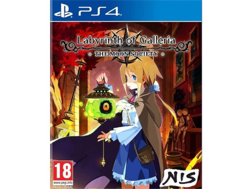 Labyrinth of Galleria The Moon Society Playstation 4 PS4 Labyrinth of Galleria The Moon Society Playstation 4 PS4