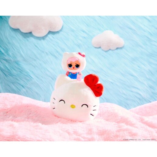L.O.L. Surprise Loves Hello Kitty & Friends reversible plush toy surprise doll