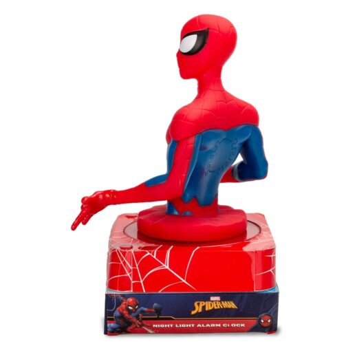 Marvel Spiderman 3D lamp with alarm