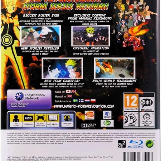 Naruto Shippuden Ultimate Ninja Storm Revolution Playstation 3 PS3