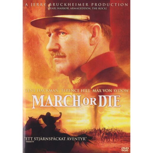 March or Die DVD (Begagnad)