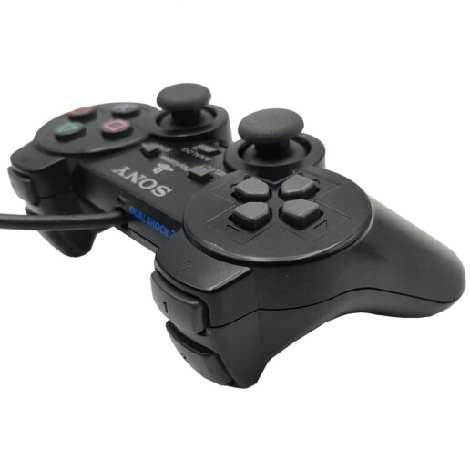 Handkontroll Original Svart Playstation 2 PS2 (Begagnad)
