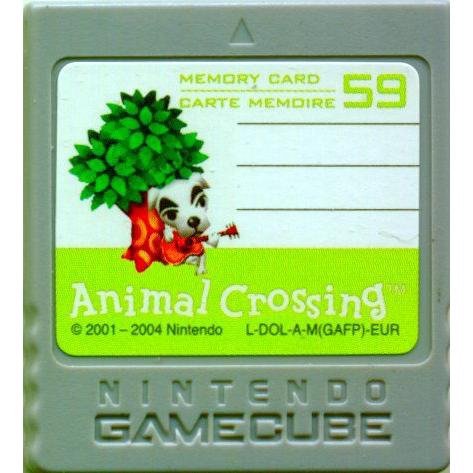 Animal Crossing + Minneskort Nintendo Gamecube (Begagnad)