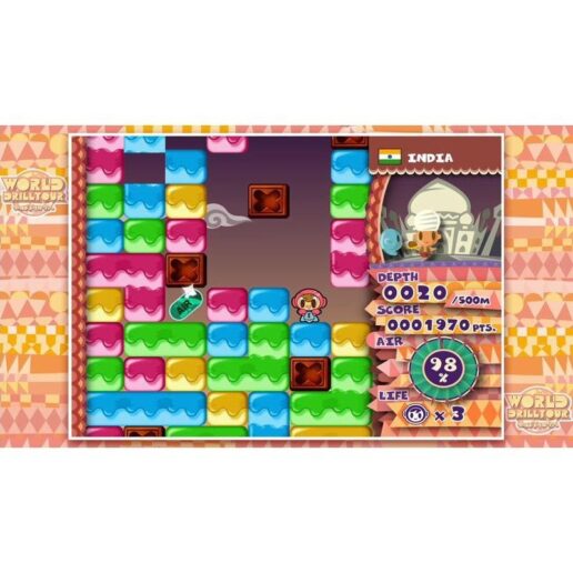 Mr Driller Drill Land Nintendo Switch (Code in a box)