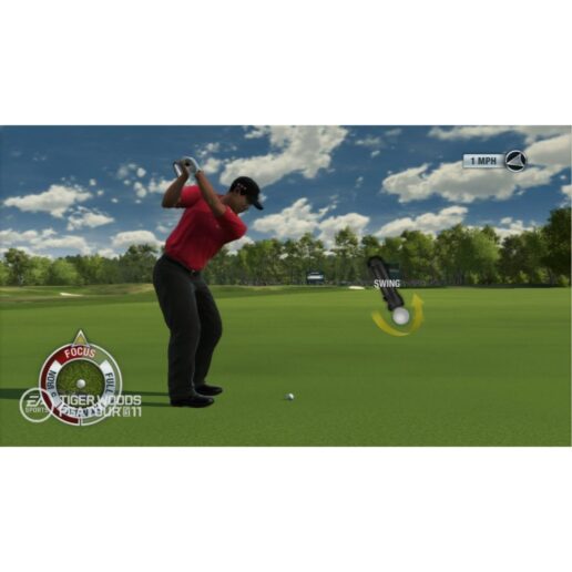 Tiger Woods PGA Tour 11 Nintendo Wii Nordic (Begagnad)