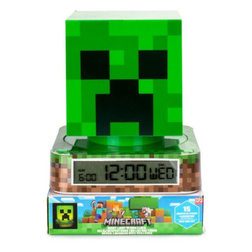 Minecraft 3D lamp with alarm