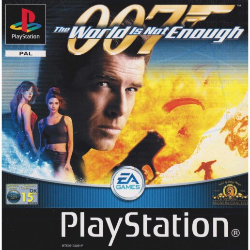 007 The World is Not Enough Playstation 1 PS1 Nordic (Begagnad)