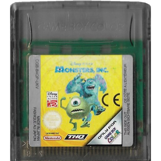 Monsters Inc. Gameboy Color (Begagnad) Monsters Inc. Gameboy Color (Begagnad)