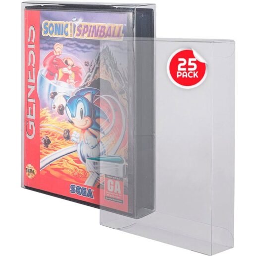 Sega Mega Drive Skyddsbox Box Protector 25-pack