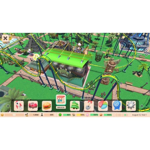 RollerCoaster Tycoon Adventures Deluxe Playstation 4 PS4