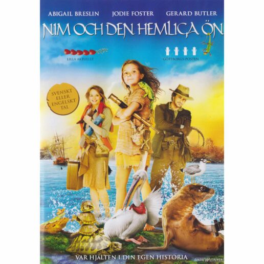 Nim och den hemliga ön DVD (Begagnad)