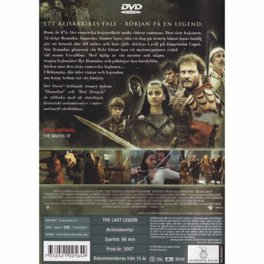 The Last Legion DVD (Begagnad)
