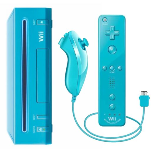 Nintendo Wii Blue Motionplus (RVL-101, Begagnad)
