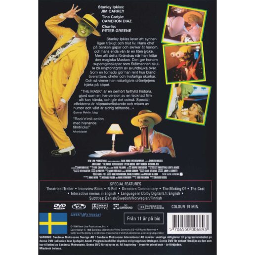The Mask DVD (Begagnad)