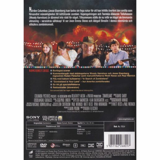 Zombieland DVD (Begagnad)