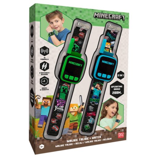 Minecraft walkie-talkie set 2 watchs