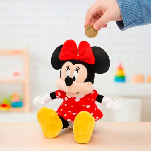 Disney Minnie money box plush toy 20cm