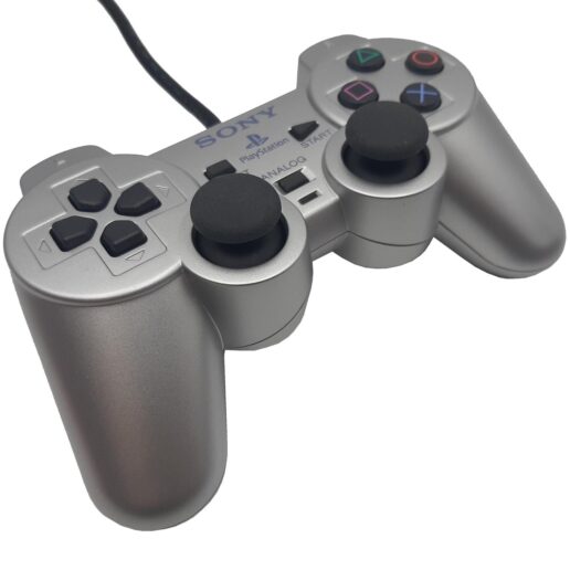 Handkontroll Original Silver Playstation 2 PS2 (Begagnad)