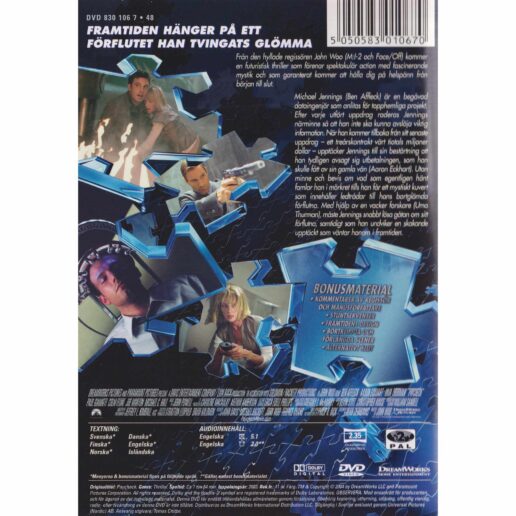 Paycheck DVD (Begagnad)