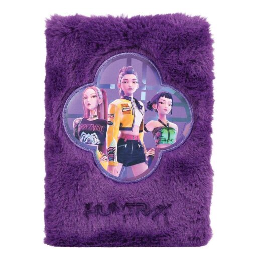 K-Pop Demon Hunters A5 plush notebook