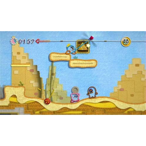 Kirbys Epic Yarn Nintendo Wii (Begagnad)