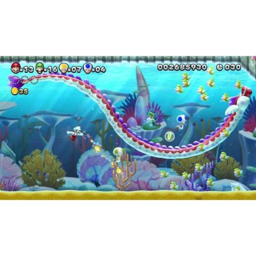 New Super Mario Bros U Nintendo Wii U Nordic (Begagnad)
