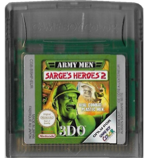 Army Men Sarges Heroes 2 Gameboy Color (Begagnad) Army Men Sarges Heroes 2 Gameboy Color (Begagnad)
