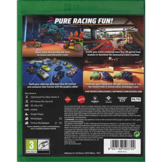 Hot Wheels Unleashed Day One Edition Xbox Series X (Begagnad)