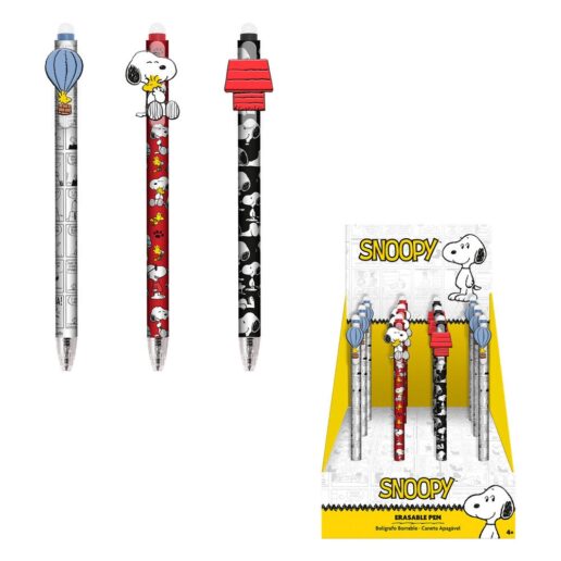 Peanuts Snoopy assorted erasable gel pen