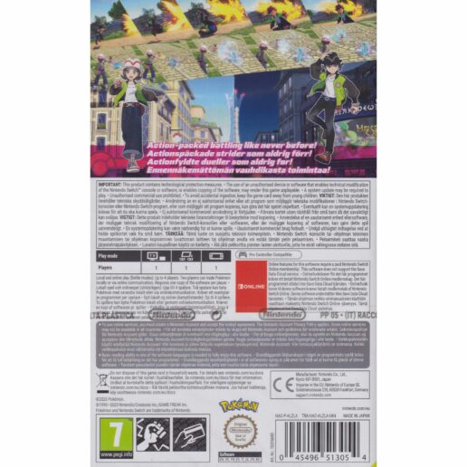 Pokemon Legends Z-A Nintendo Switch Nordic