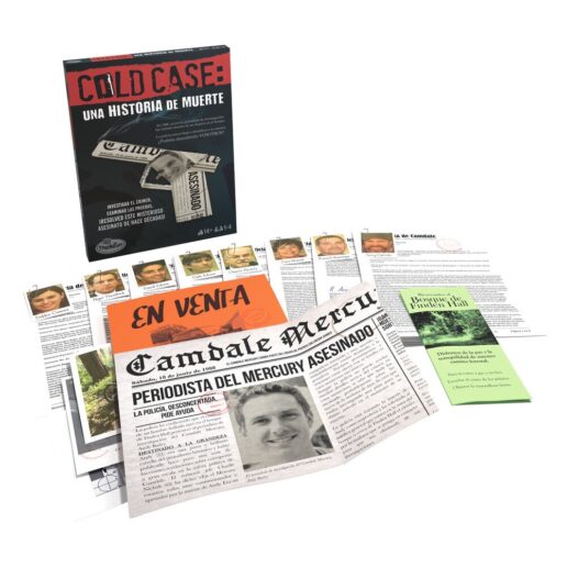 A story of death cold case board game