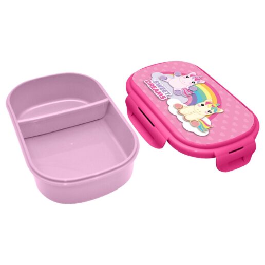 Sweet Dreams lunch box with cutlery