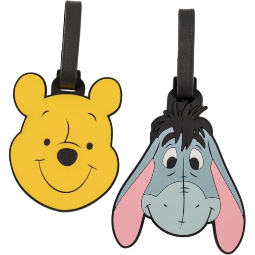 Disney Winnie the Pooh set of 2 luggage labels