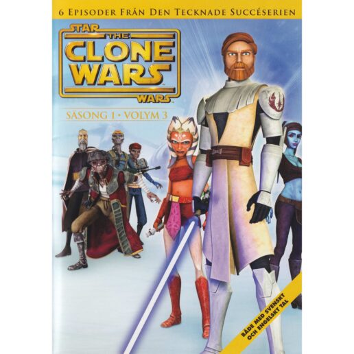 Star Wars The Clone Wars Säsong 1 Volym 3 DVD (Begagnad)
