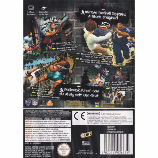 NFL Street Nintendo Gamecube Swedish (Begagnad)