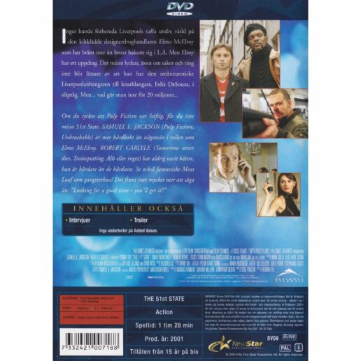 The 51st State DVD (Begagnad)