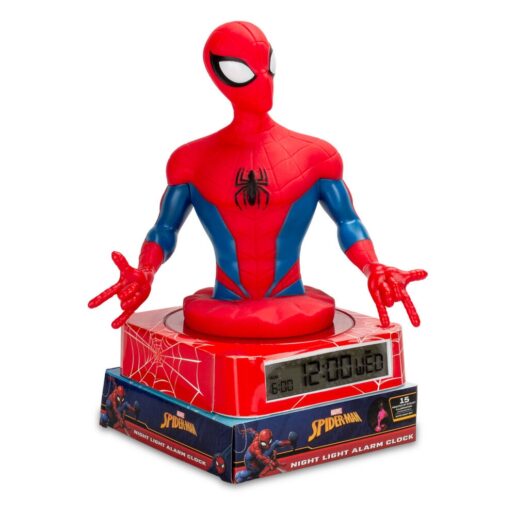 Marvel Spiderman 3D lamp with alarm