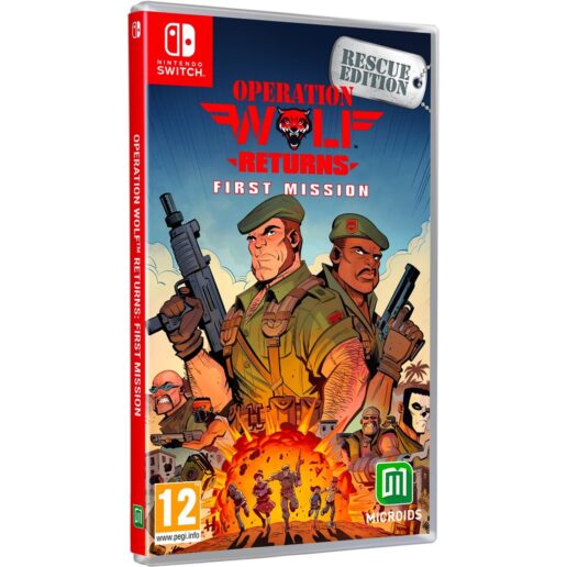 Operation Wolf Returns First Mission Nintendo Switch Operation Wolf Returns First Mission Nintendo Switch