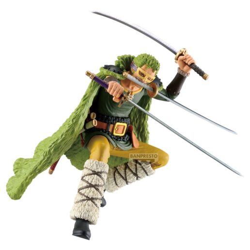 One Piece Cross Posing Roronoa Zoro figure 18cm
