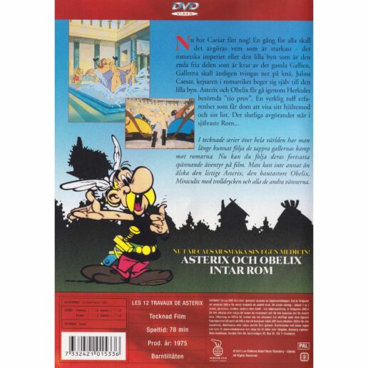 Asterix 12 stordåd DVD (Begagnad)