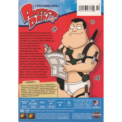 American Dad Volume One DVD (Begagnad)