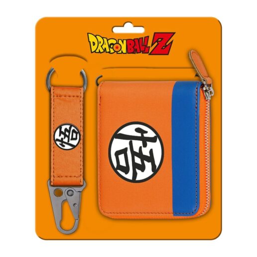 Dragon Ball keyring + wallet set