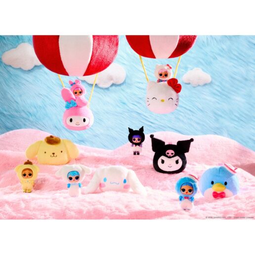 L.O.L. Surprise Loves Hello Kitty & Friends reversible plush toy surprise doll