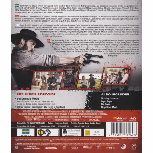 The Magnificent Seven Blu-Ray (Begagnad)