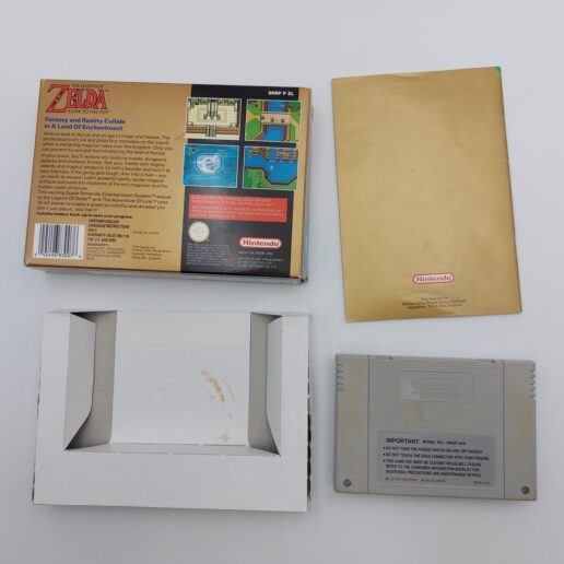 The Legend of Zelda A Link to The Past Super Nintendo SNES (Begagnad)