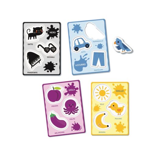 Montessori Words and Colours game